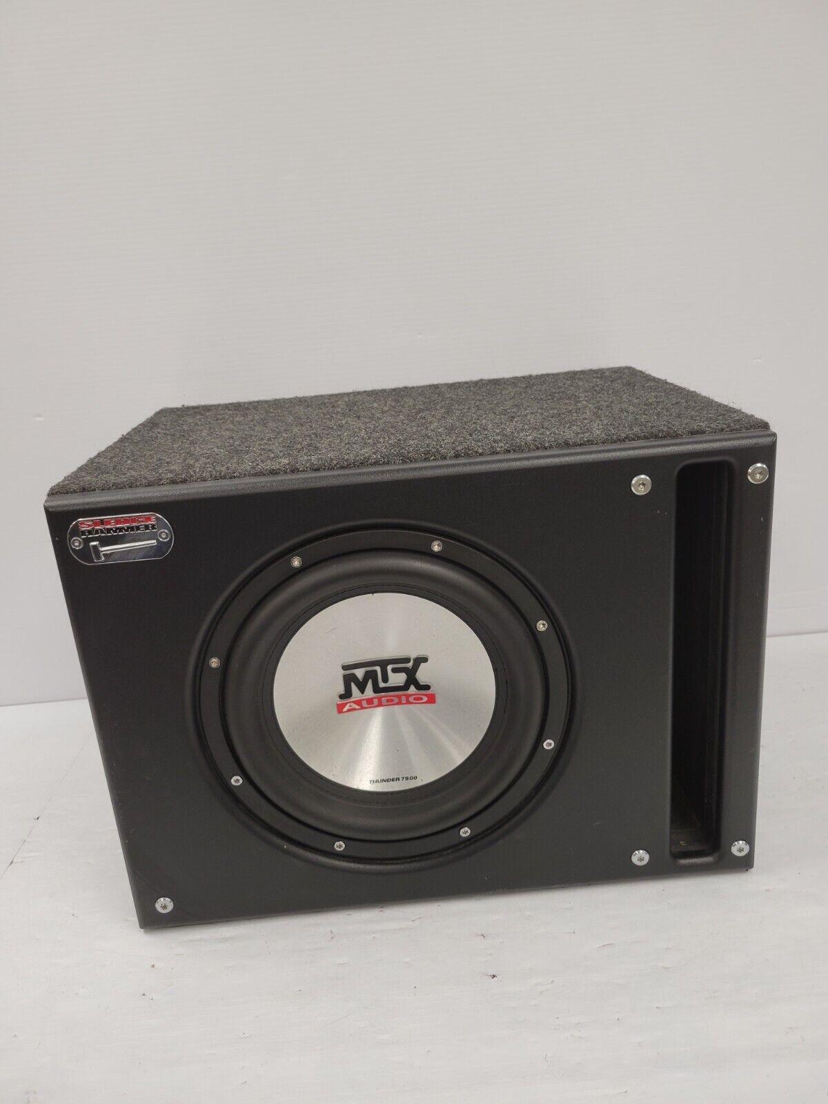 MTX Thunder TC512 10-Inch Car Subwoofer in Enclosed Box - Powerful Bass for Car Audio & Home Theater Systems