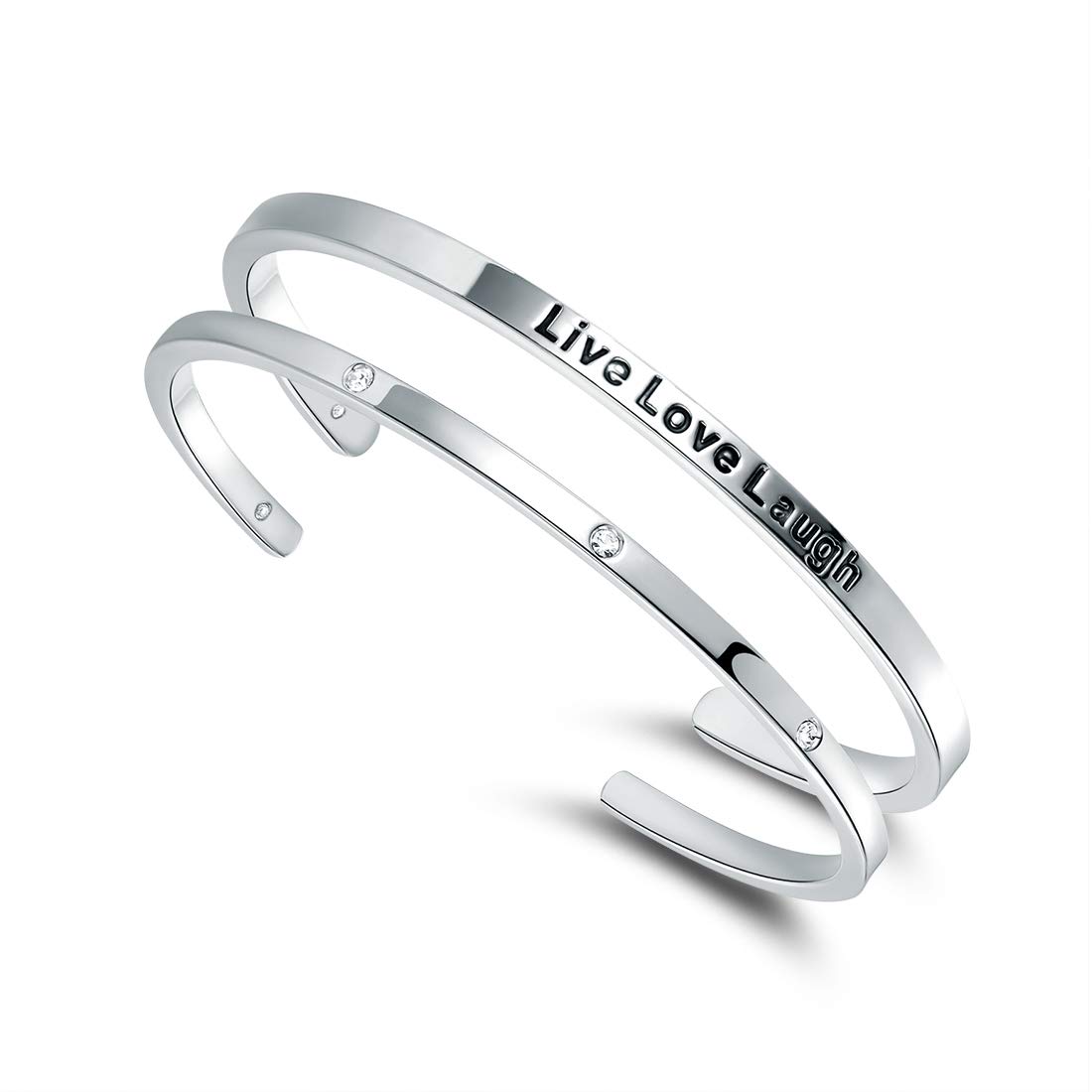 VOLUKA Inspirational Bracelets for Women - Family Tree of Life Bangle Bracelet, Adjustable Cuff for Girls & Teens, Perfect Gift for Mother's Day, Birthday & Friendship - Wear Daily or Special Occasions