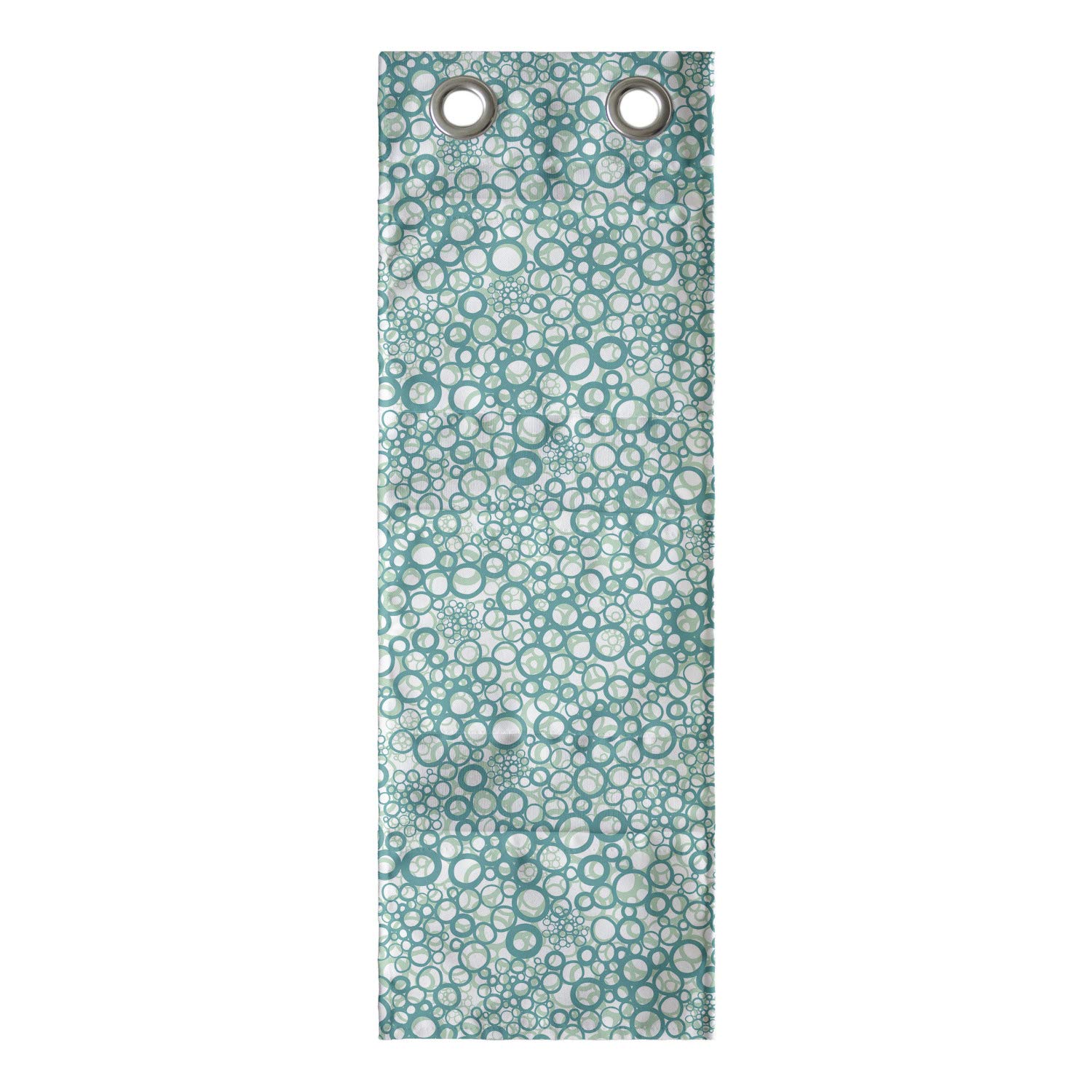 Ambesonne Abstract Hanging Pocket Organizer - Rhythmic Spring Bubbles Design on Plain Background, 9