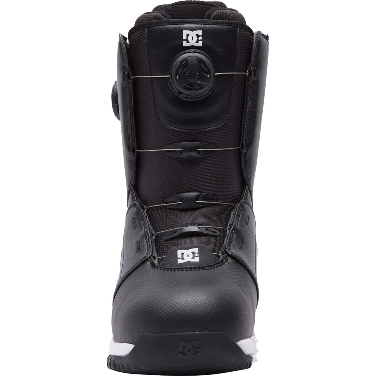 DC Shoes Control BOA Men's Snowboard Boots - Black/White - Size 11.5 | Comfortable & Durable Winter Sports Gear for Snowboarding & Outdoor Adventures