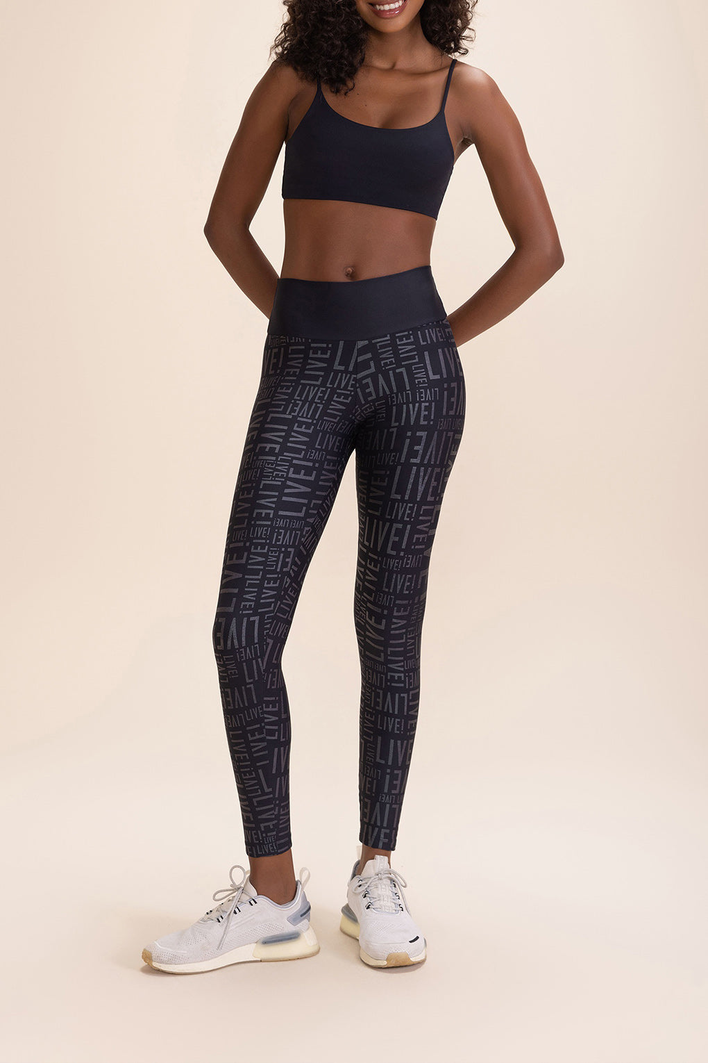 Live! Sense® Pro Leggings - High Waist Yoga Pants for Women, Breathable Workout Leggings with Pockets - Perfect for Yoga, Gym, Running & Everyday Wear