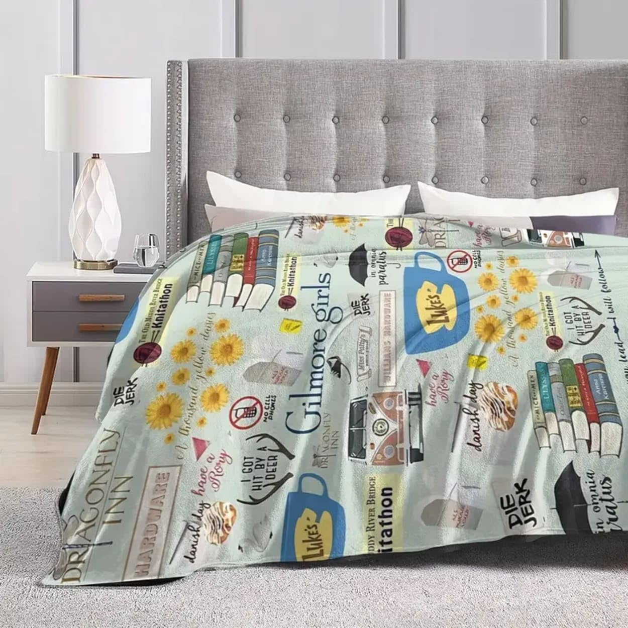 Gilmore Girls Fleece Throw Blanket 60