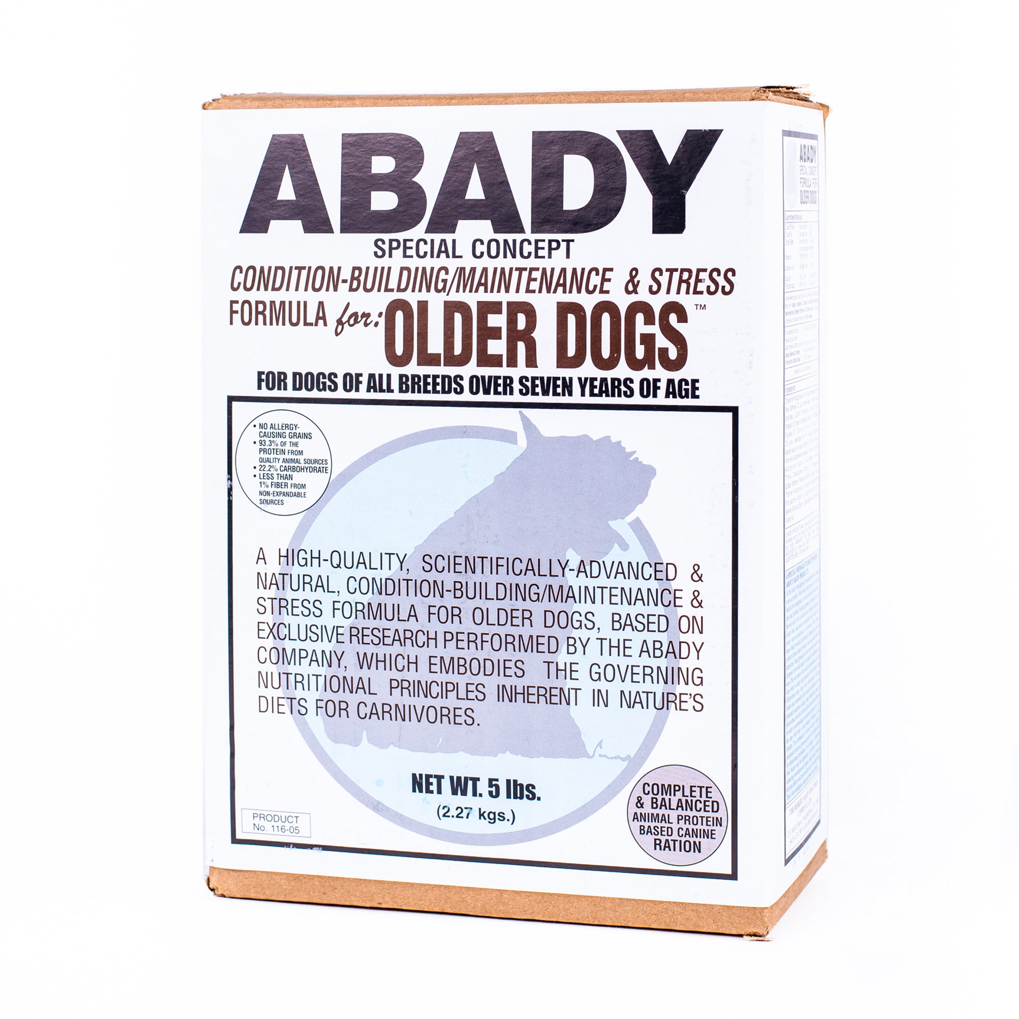 Abady Senior Dog Food - Premium Nutrition for Older Dogs - Supports Joint Health & Digestion - Ideal for Aging Dogs with Reduced Activity Levels