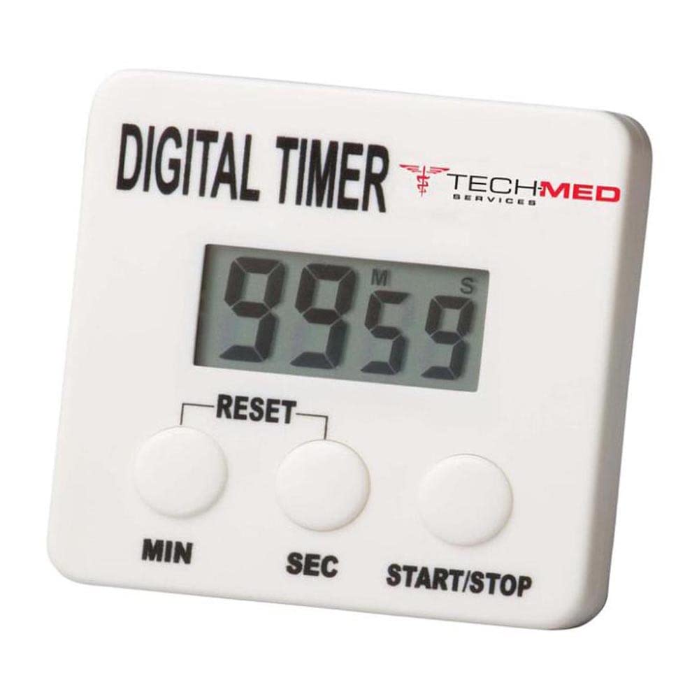Dukal TEC 4452 Tech-Med Digital Timer with Large 1/2