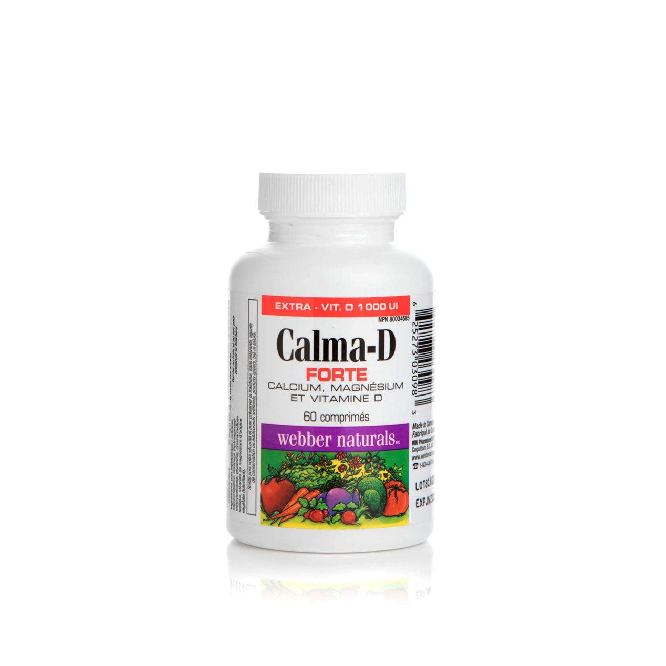 Calma D Forte - Natural Stress Relief & Anxiety Supplement for Adults - Promotes Relaxation & Better Sleep - Perfect for Work, Travel & Daily Stress Management
