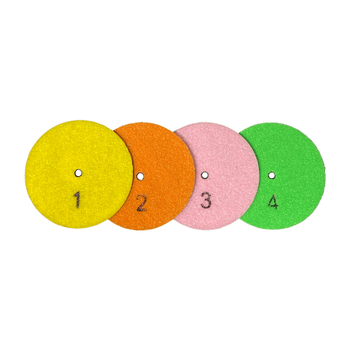 4 Step Car Polishing Pads Kit - Professional Auto Detailing Buffing & Waxing Pads for Paint Correction - Perfect for DIY Car Enthusiasts & Professional Detailers