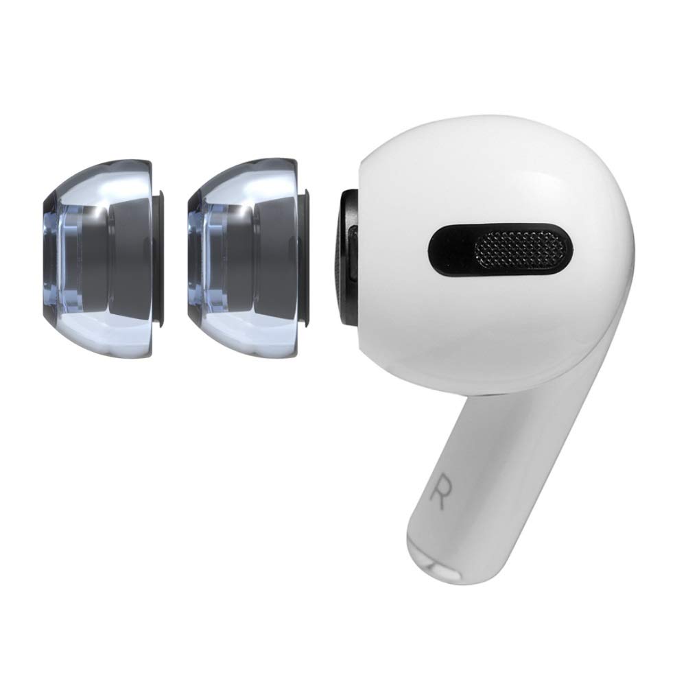 AZLA XELASTEC AirPods Pro Tips (1st/2nd Gen) - Premium Silicone Ear Tips for Secure Fit & Noise Isolation