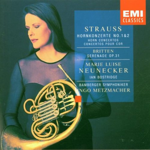 Strauss Horn Concertos 1 & 2 / Britten Serenade for Tenor, Horn & Strings - Classical Music CD for Concert Enthusiasts & Music Collectors
