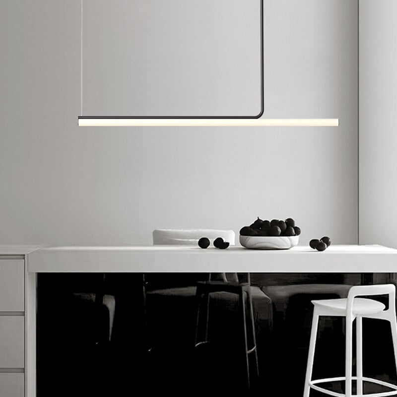 Modern LED Chandelier Lighting Fixture - Stylish Crystal Ceiling Light for Dining Room, Bedroom & Living Room Decor | Energy Efficient Dimmable Hanging Light