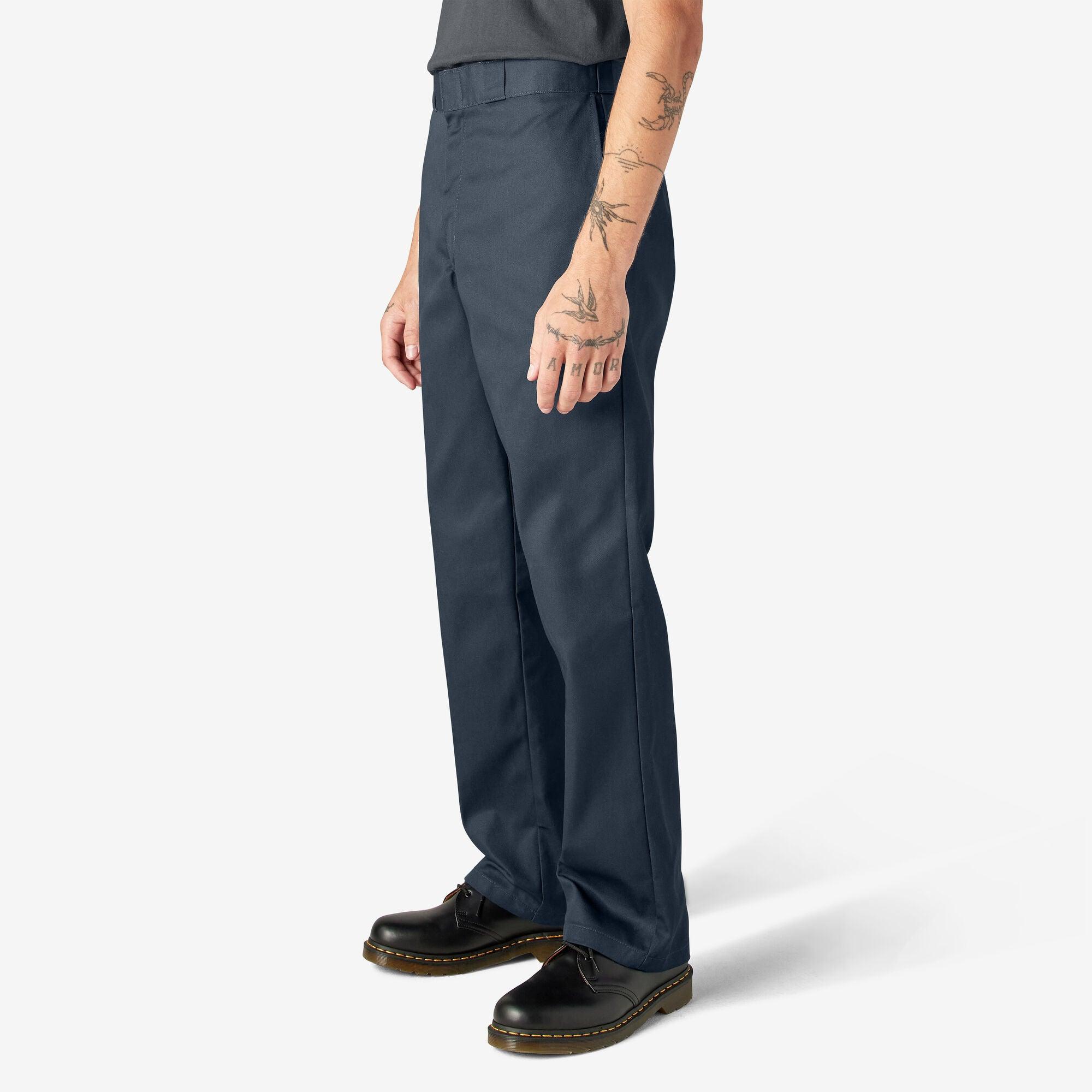 Original 874® Work Pants for Men - Durable Dark Navy Blue Workwear Trousers for Construction, Carpentry & Outdoor Jobs