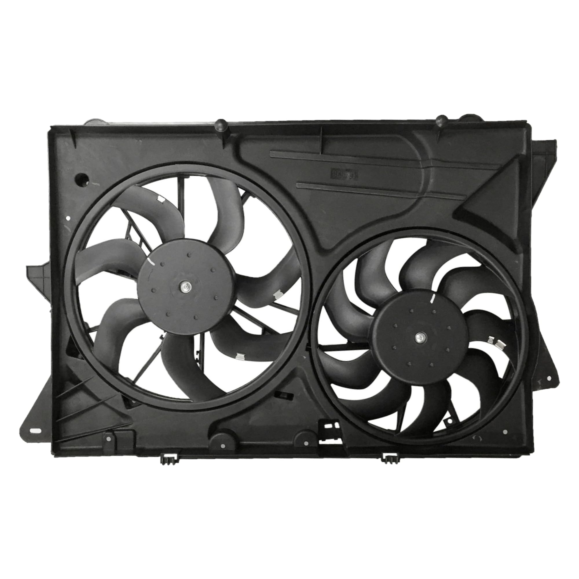 **Ford Explorer/Flex/Lincoln MKT Radiator Condenser Cooling Fan Assembly (2013-2017) - Replacement Part FO3115202 - Perfect for Engine Overheating Prevention & AC System Repair**