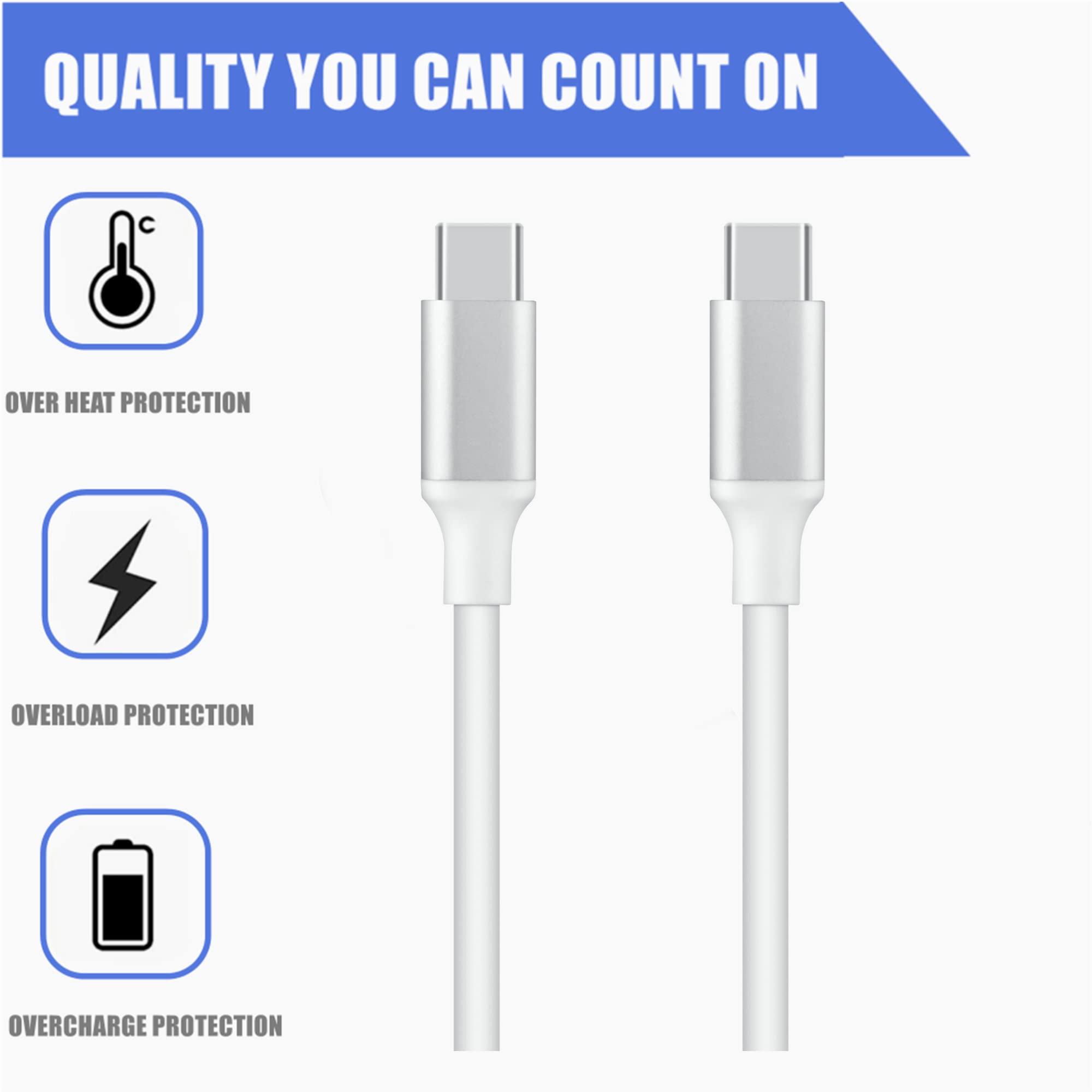 Premium 5A USB-C Cable for M-Audio AIR 192|6 Audio Interface - Fast Charging & Data Sync - Perfect for Music Production & Studio Recording