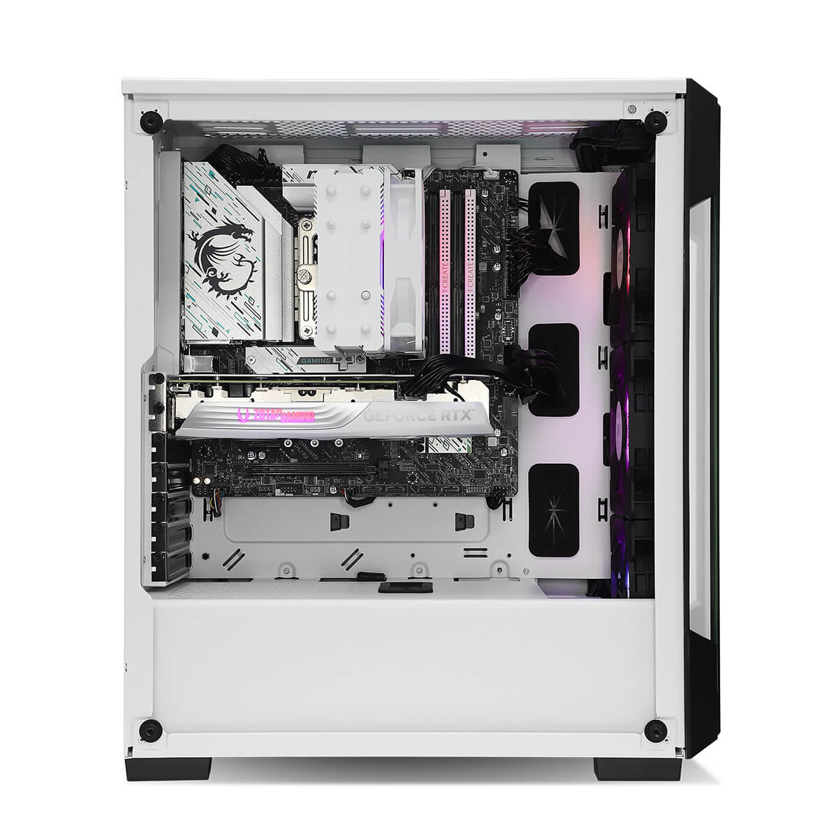 Basilisk RTX 4060 Ti Gaming PC with Intel Core i5-14400F Processor - High Performance Desktop for 4K Gaming, Streaming & VR