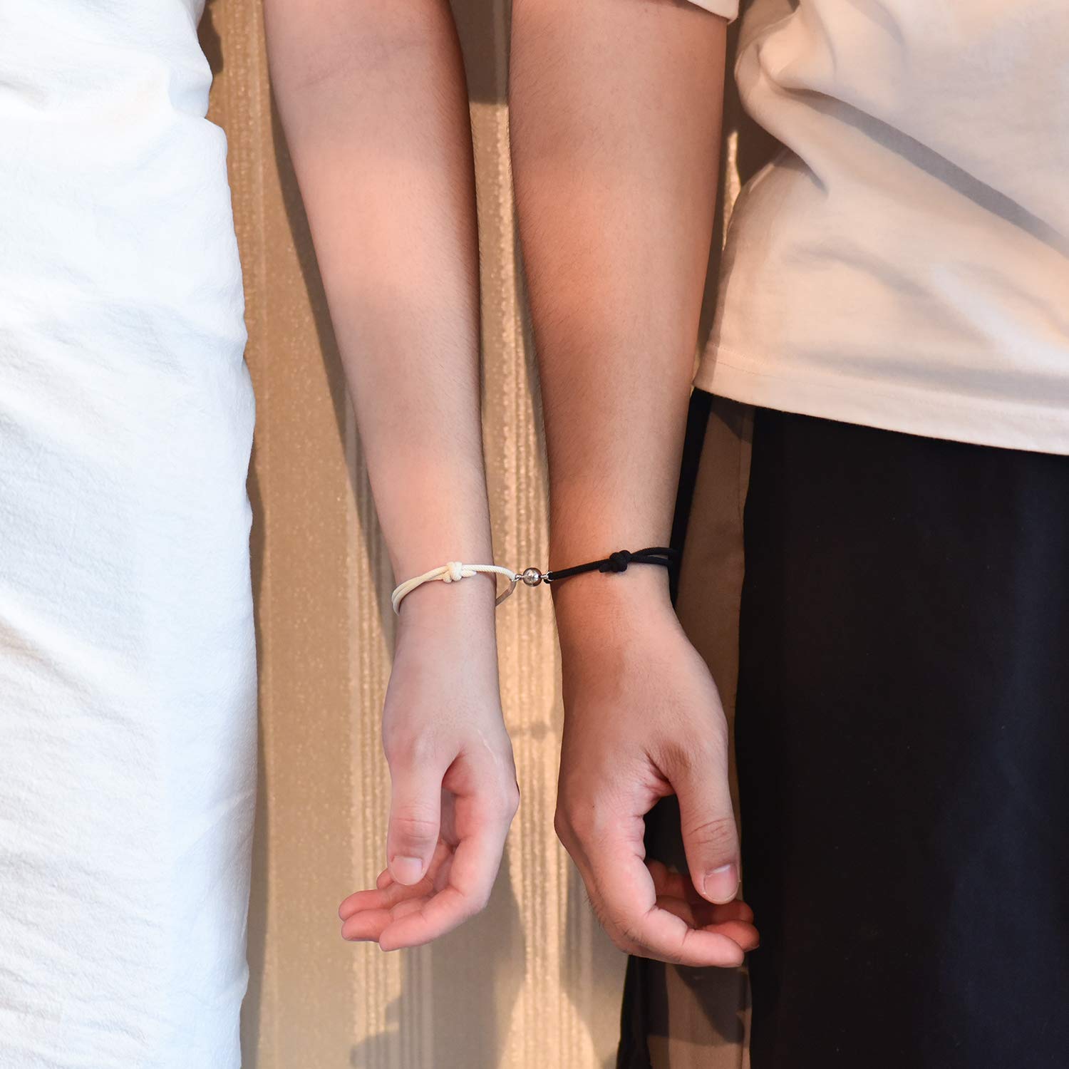 Tarsus Couples Bracelets - Matching Love Bracelets for Couples, His & Hers Relationship Jewelry for Boyfriend, Girlfriend, BFF - Perfect for Anniversaries, Valentine's Day & Romantic Gifts