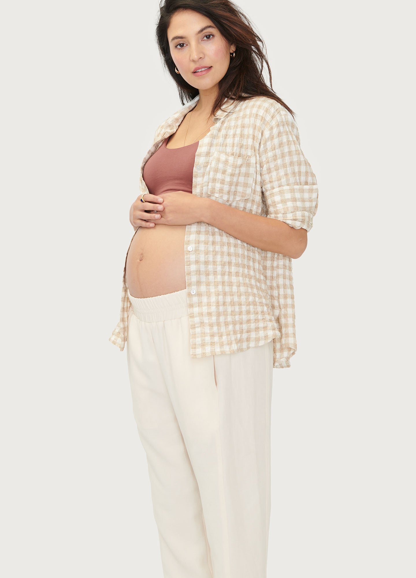The Asher Maternity Pant - Comfortable Stretch Pregnancy Pants for Women - Perfect for Work, Travel & Everyday Wear
