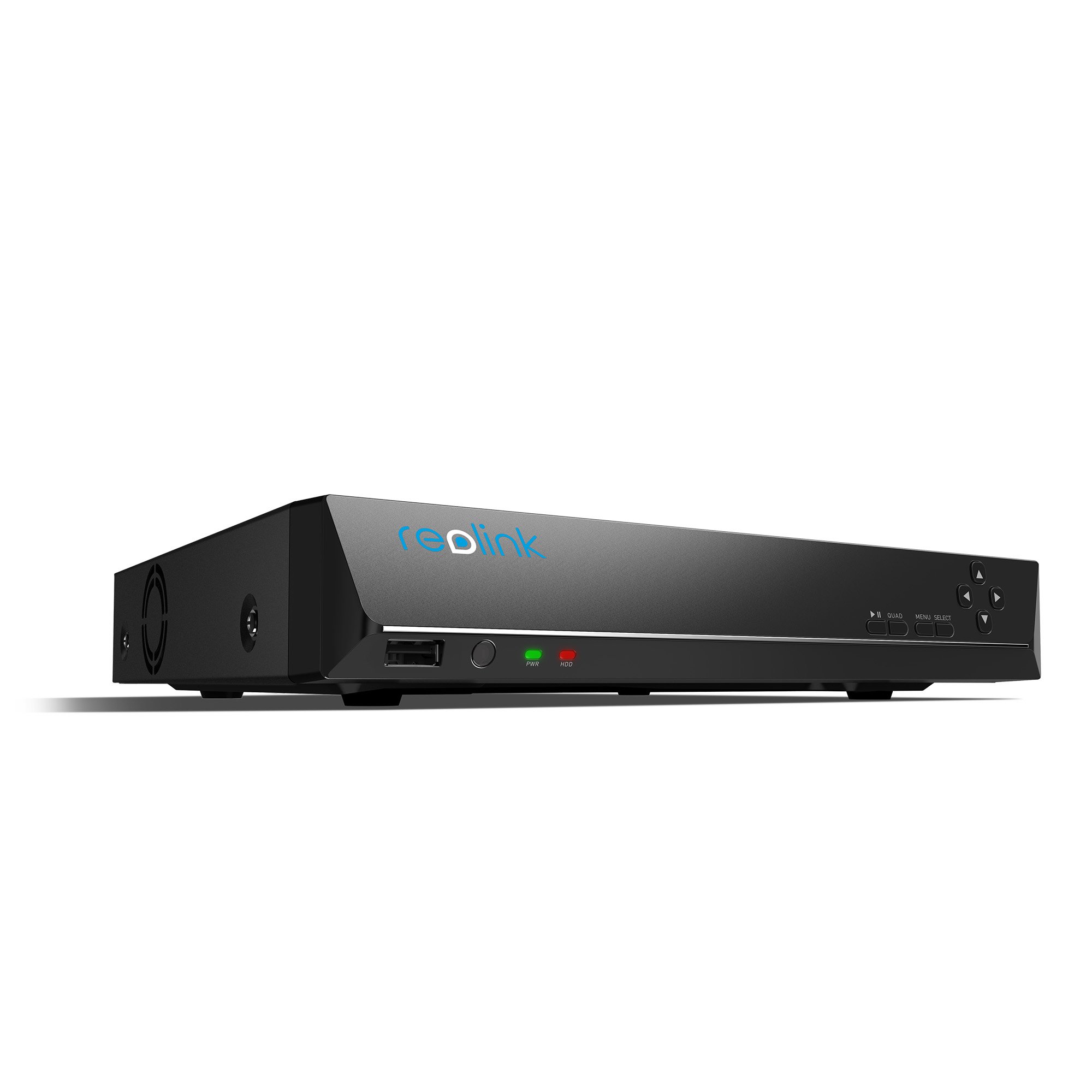 REOLINK 8CH PoE NVR for Home Security - Compatible with 16MP/12MP/4K/8MP/5MP/4MP IP Cameras | 24/7 Recording with Pre-Installed 2TB HDD | RLN8-410 | Ideal for Home Surveillance & Business Security Systems