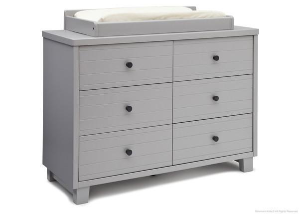 Rowen Double Dresser - 6-Drawer Solid Wood Chest for Bedroom Storage | Modern Dresser with Mirror for Home Organization | Perfect for Master Bedroom, Guest Room & Nursery