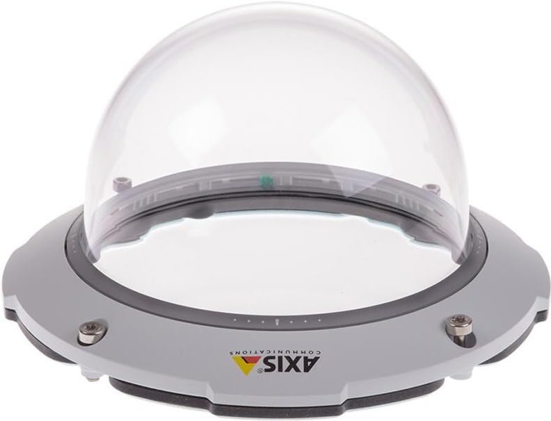 AXIS TQ6809 Hard Coated Clear Dome with Anti-Scratch Protection - Standard Size for Security Camera Enclosures (Ideal for Outdoor Surveillance & Vandal-Proof Installations)