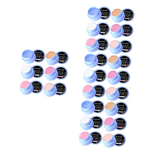 24 Boxes Minkissy UV Resin Nail Polish Kit - Long Lasting Manicure Supplies with Pure Water & Toner for Gel Nails, DIY Nail Art, Salon & Home Use