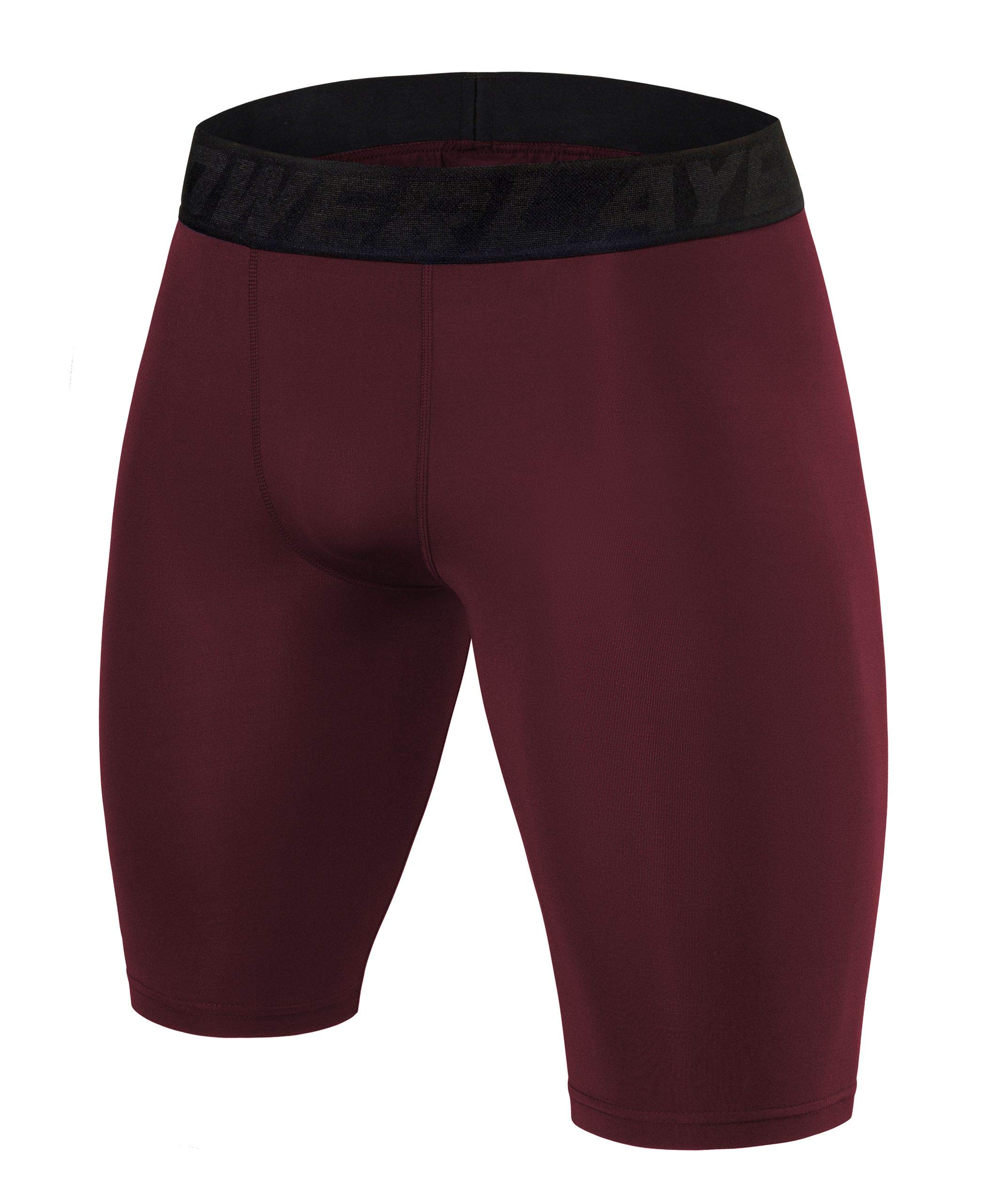 Men's Thermal Compression Baselayer Shorts - Moisture-Wicking Underwear for Running, Workout & Cold Weather Activities
