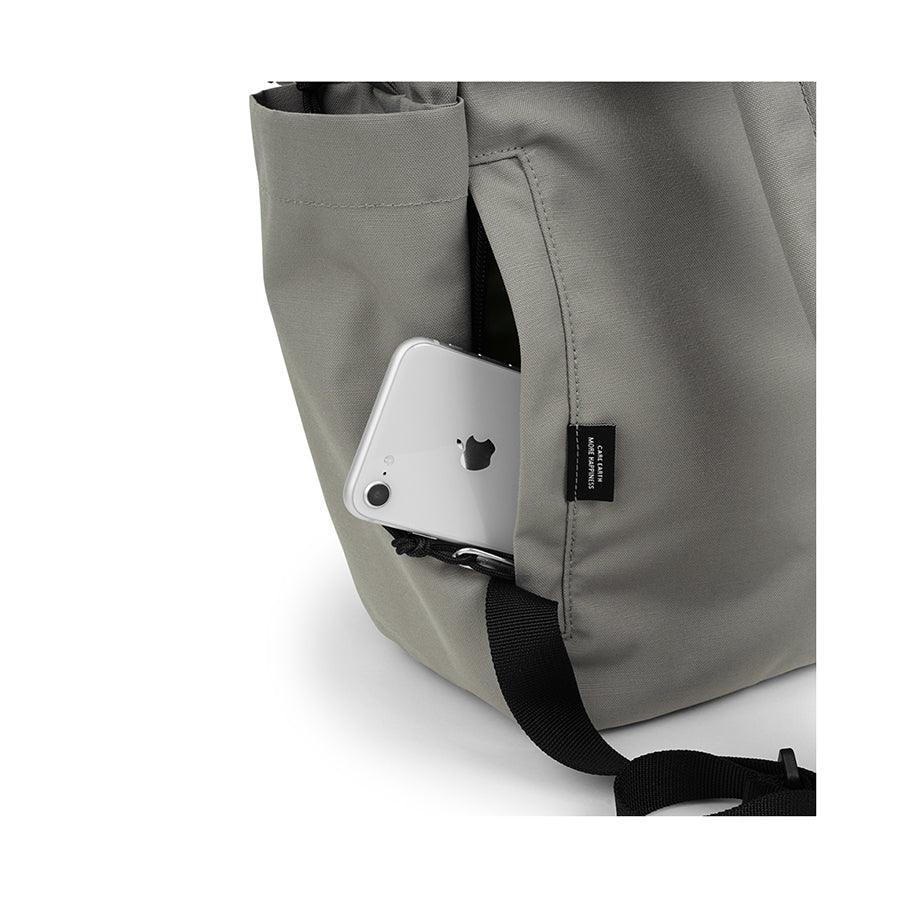 HELLOLULU Carter All Day Backpack - Soft Gray Lightweight Laptop Backpack for Women & Men, Water-Resistant Travel Backpack for Work, School, College, Commuting & Outdoor Activities