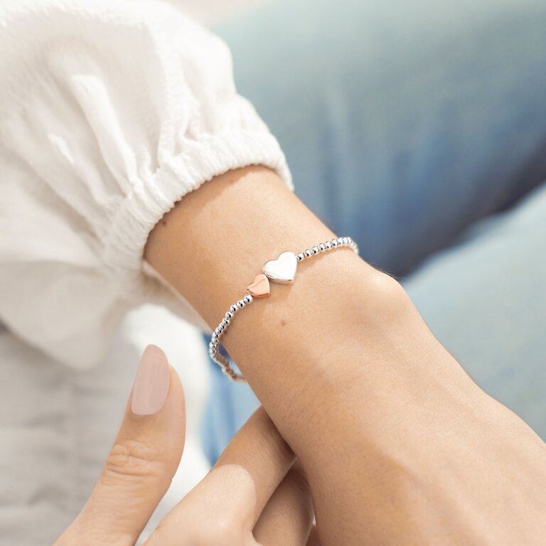 Joma Jewellery Mother Daughter Matching Bracelet Set - Elegant & Heartwarming Gift for Mom and Daughter - Perfect for Birthdays, Anniversaries & Special Occasions