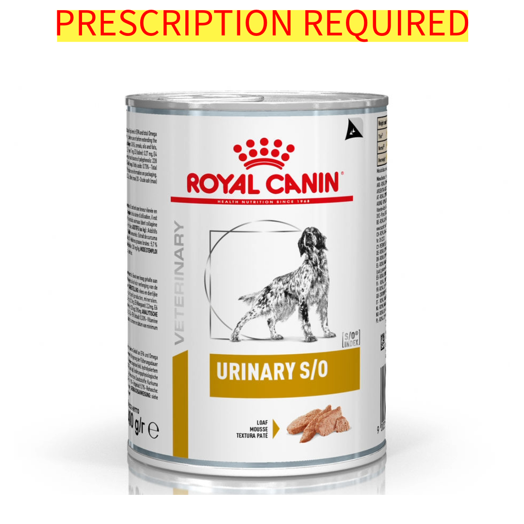 Royal Canin Urinary SO Dog Food - Wet Canned Food for Urinary Tract Health - Supports Bladder Stones & Crystals - Veterinarian Recommended - Ideal for Dogs with Urinary Issues (12-Pack) - Perfect for Mealtime & Digestive Care