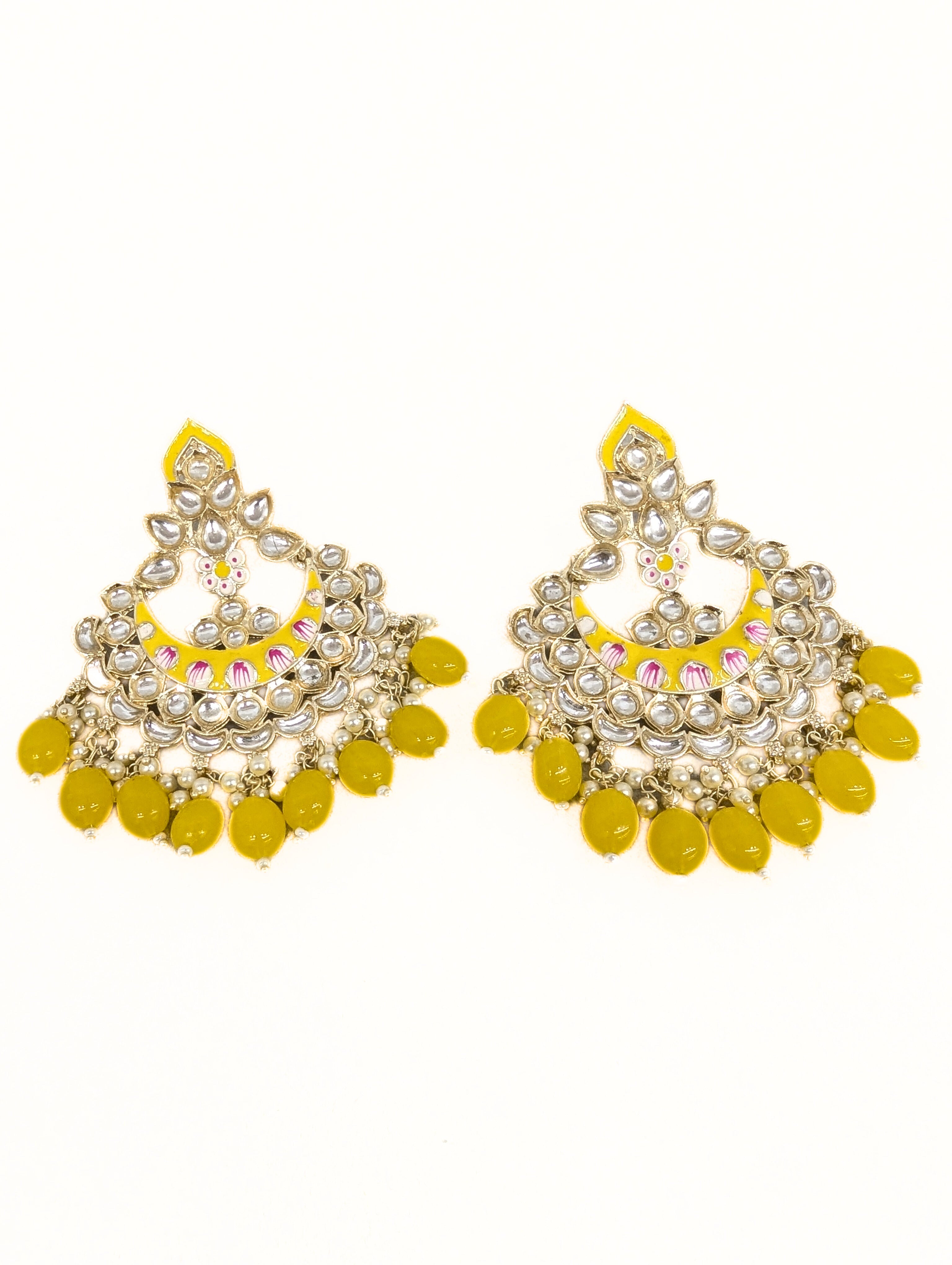 Exquisite Zoya Meenakari Jhumka Earrings – Handcrafted Indian Ethnic Jewelry for Women | Perfect for Weddings, Festivals & Special Occasions