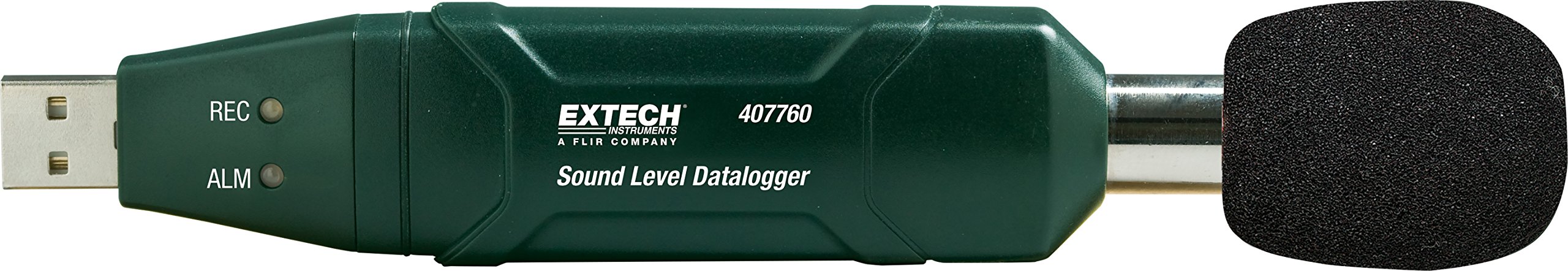 Extech 407760 USB Sound Level Datalogger - Professional Noise Measurement Device for Industrial & Environmental Monitoring | Perfect for Workplace Safety, OSHA Compliance & Sound Analysis