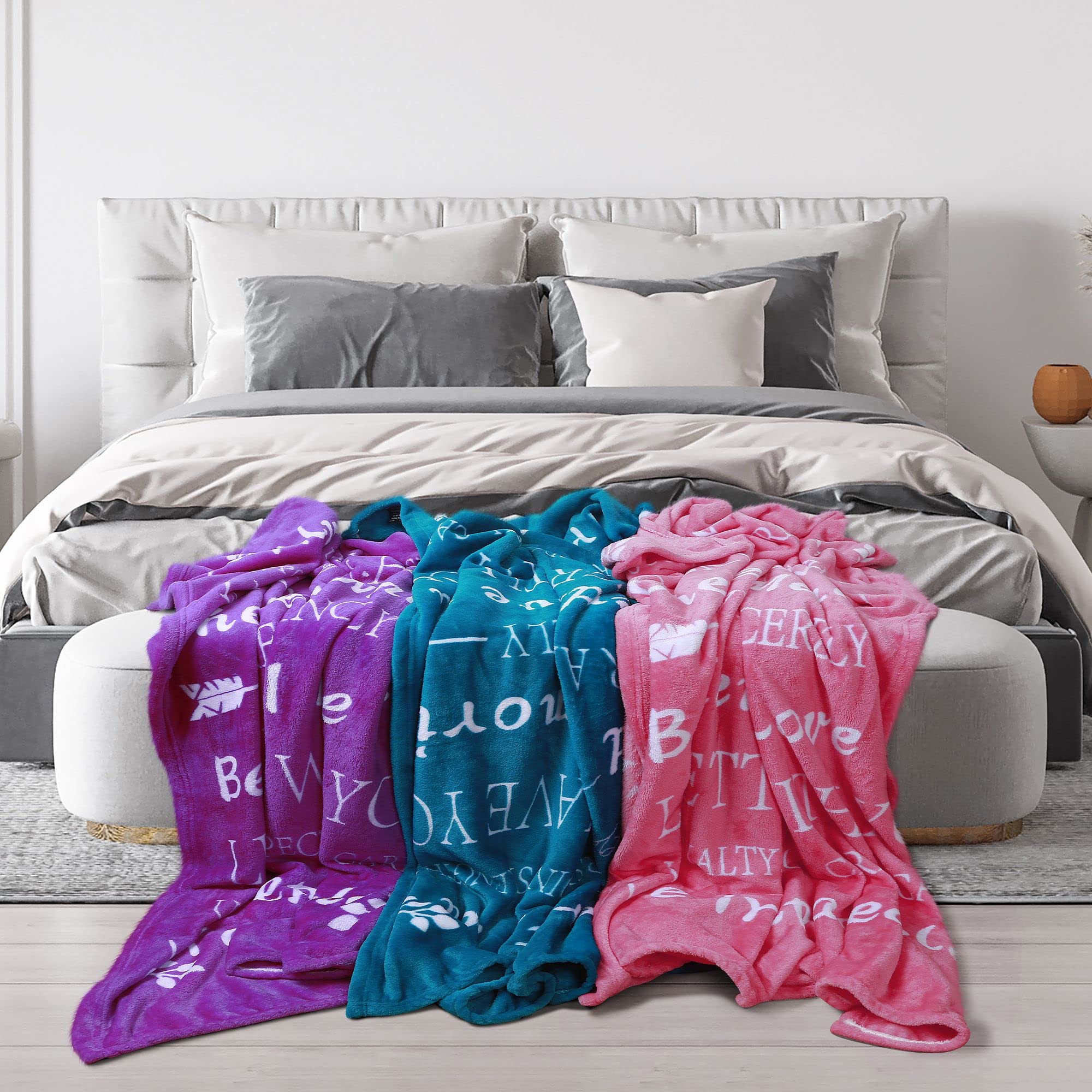 Best Friend Birthday Gifts for Women - Unique Fleece Throw Blanket 50