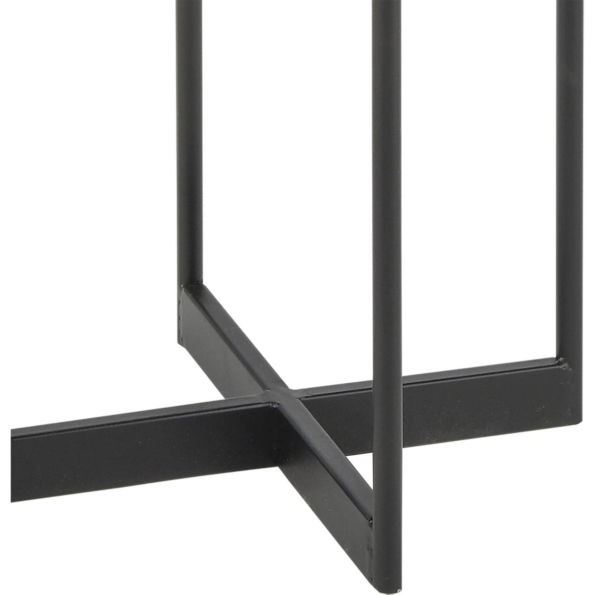 Large 38 x 17 Inch Modern Square Candle Holder - 50610-B - Perfect for Dining Table Centerpiece, Wedding Decor & Home Interior Lighting