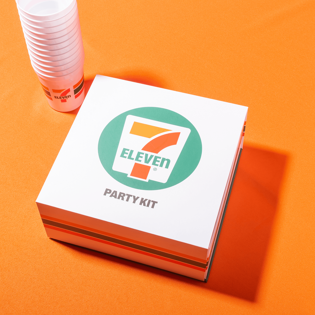 7 Eleven® Party Kit - Complete Party Supplies Set for Birthdays, Events & Celebrations | Includes Decorations, Plates, Cups & More | Perfect for Home, Office & School Parties