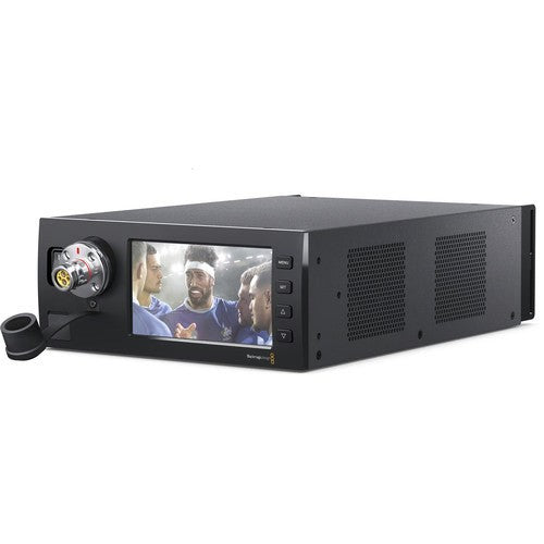 Blackmagic Studio Fiber Converter - Professional 4K Video Converter for Live Streaming & Broadcast - Ideal for Studio, Church, and Event Productions