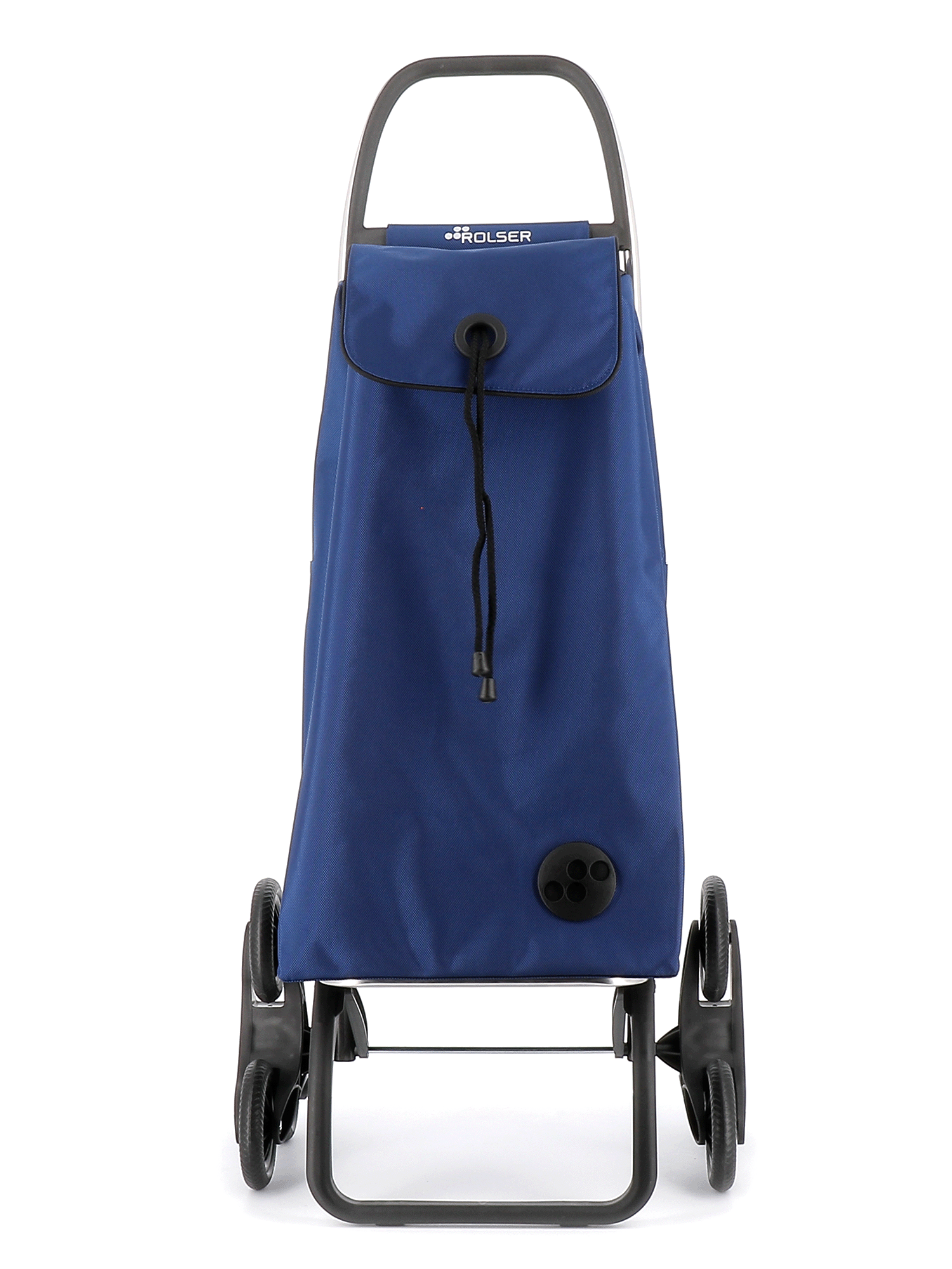 Rolser I Max MF 6-Wheel Stair Climbing Shopping Cart with Heavy Duty Wheels - Perfect for Groceries, Laundry & Staircase Use