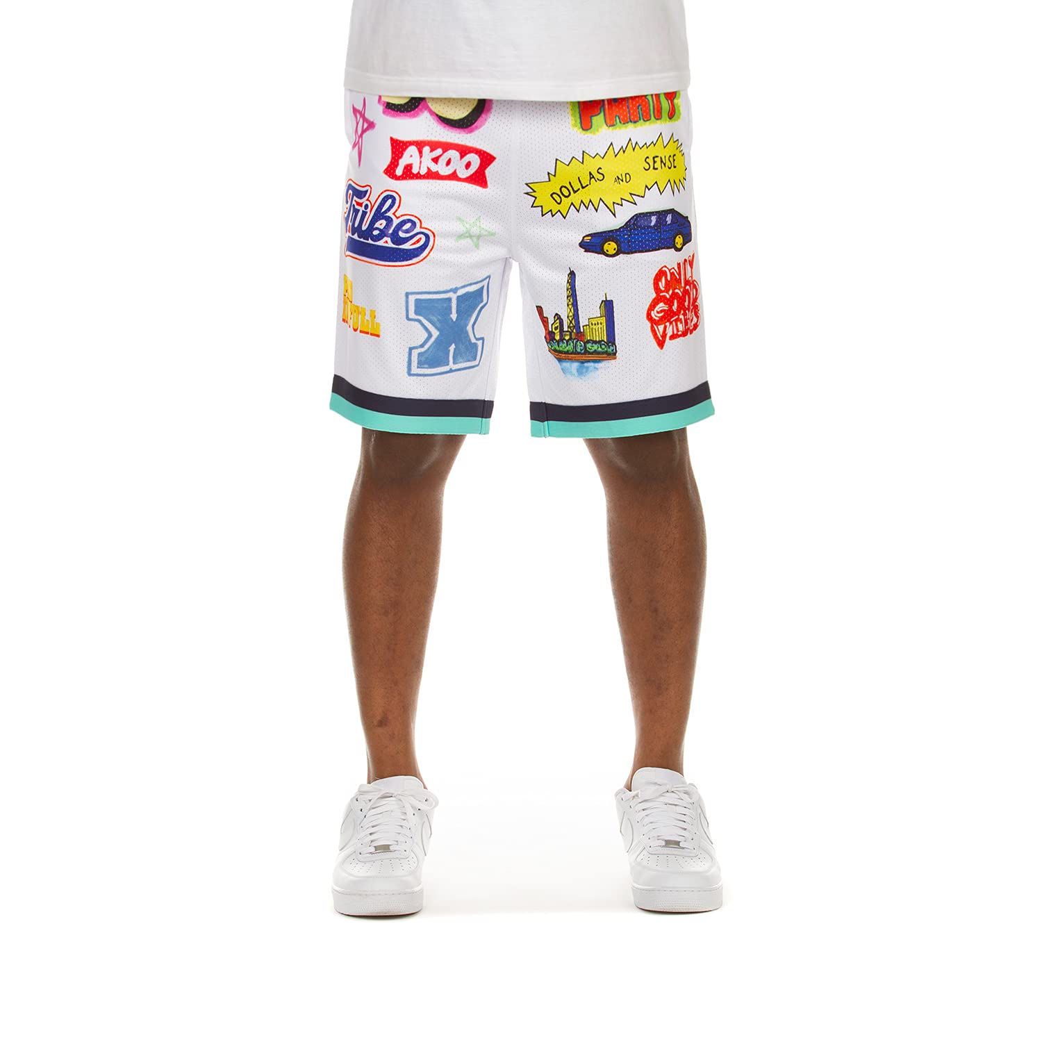 AKOO Men's Cooling Workout Shorts - Stylish & Breathable for Walking, Running, Summer & Beach Activities | Perfect for Gym, Travel & Outdoor Sports