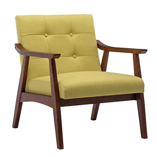 Bumblebee Yellow Fabric/Espresso