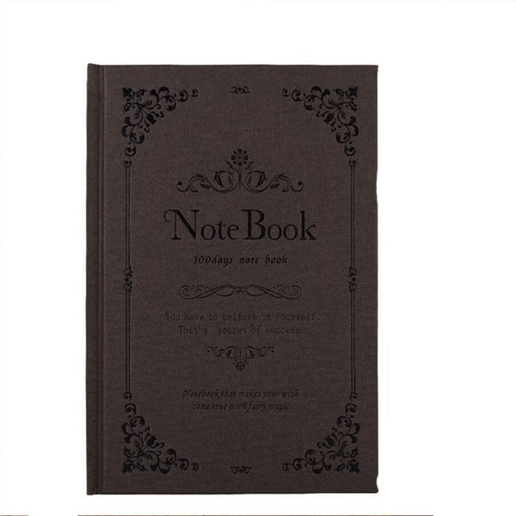Vintage A5 Travel Journal Notebook - 21x14.5cm, 320/240 Pages, Retro Pattern Design | Perfect for Travelers, Writers & Diary Keeping (Color D, Size A5)