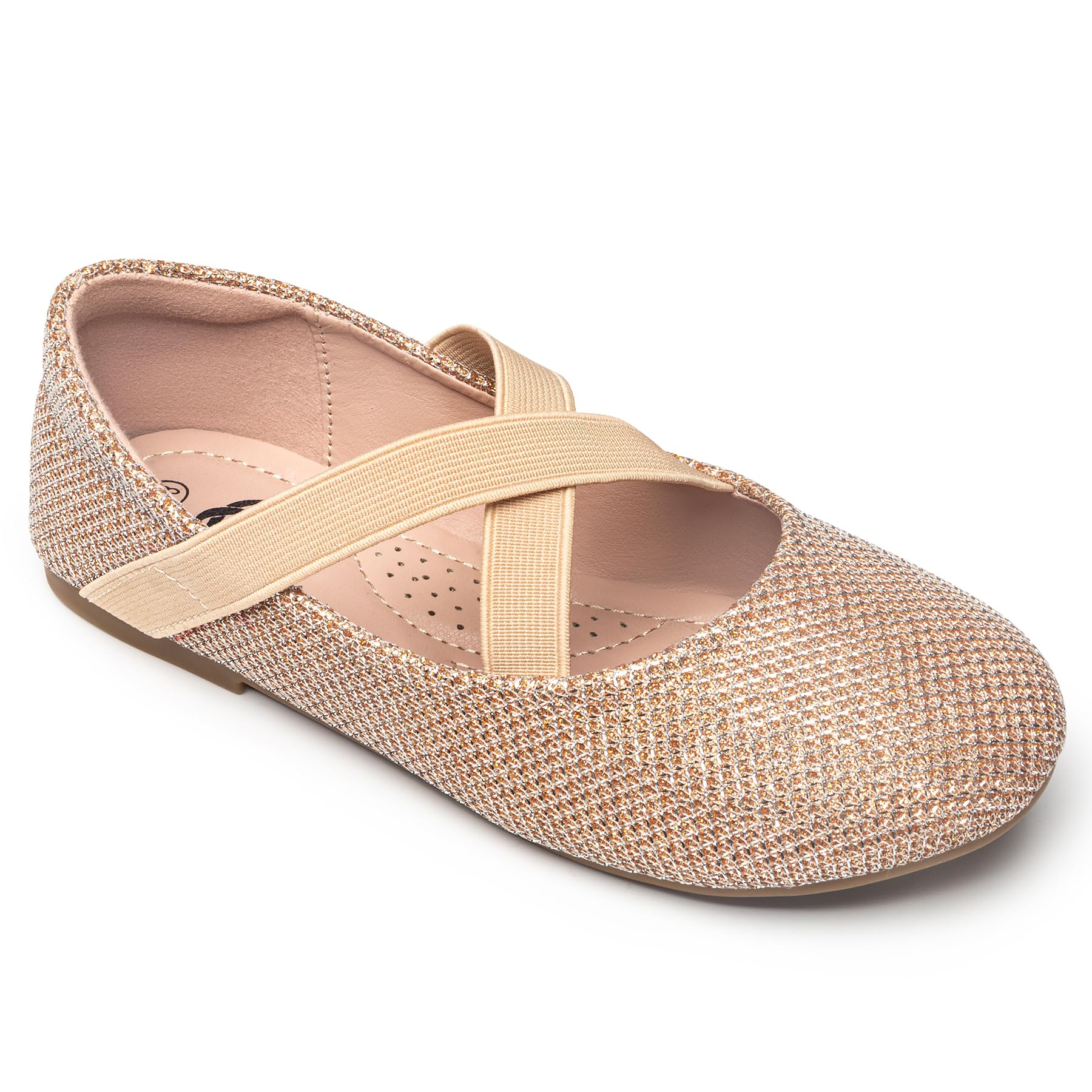 Trary Girls Dress Shoes with Crossover Straps - Comfortable Ballet Flats & Mary Jane Shoes for Toddler & Little Girls | Perfect for School, Parties & Special Occasions