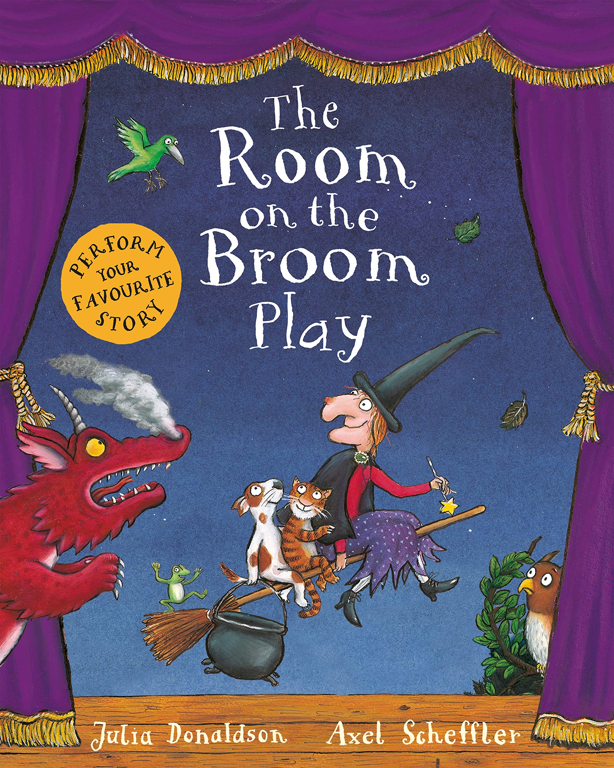 The Room on the Broom Play Set - Fun Interactive Storytelling Toy for Kids | Perfect for Halloween, Pretend Play & Family Game Nights