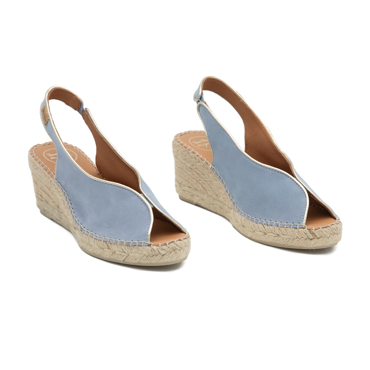 Women's Suede Leather Wedge Espadrilles - Comfortable Summer Sandals for Casual Outings & Beach Vacations