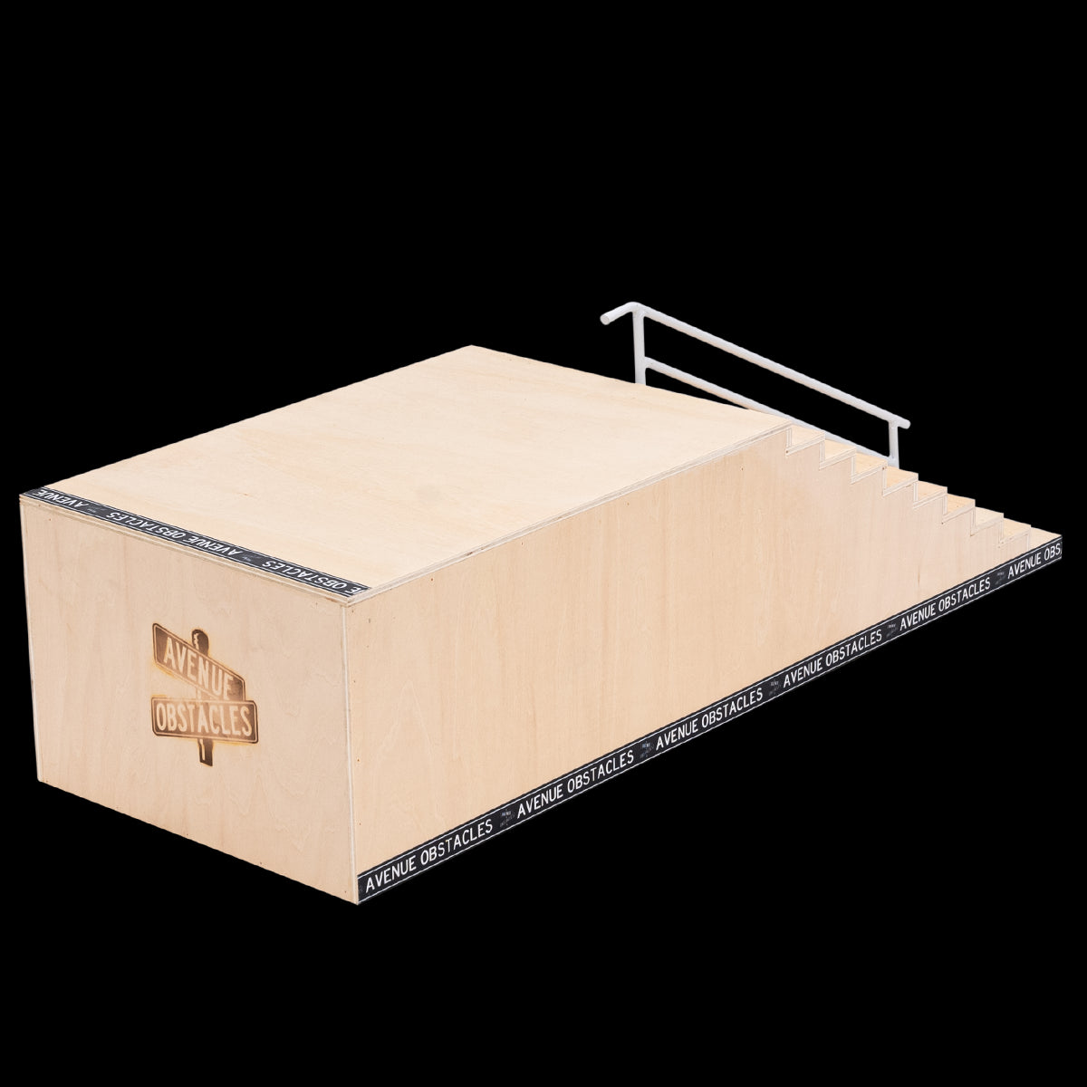 Avenue Fingerboard Ramp Mega Set - Professional Skateboard Training Ramp for Fingerboards - Perfect for Skateboarding Practice, Tricks & Stunts at Home or Office
