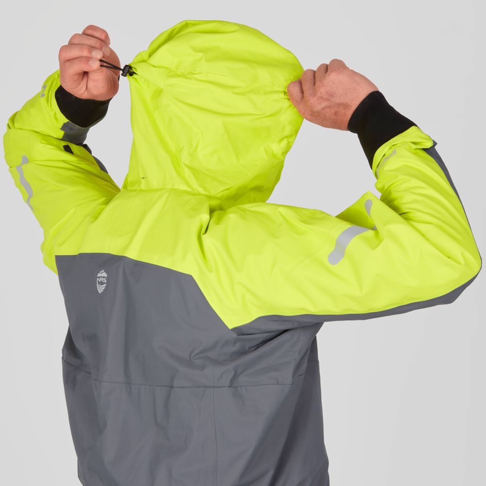 NRS Riptide Men's Waterproof Paddling Jacket for Kayaking & Canoeing | Lightweight & Breathable Rain Jacket | Ideal for Outdoor Water Sports & Fishing
