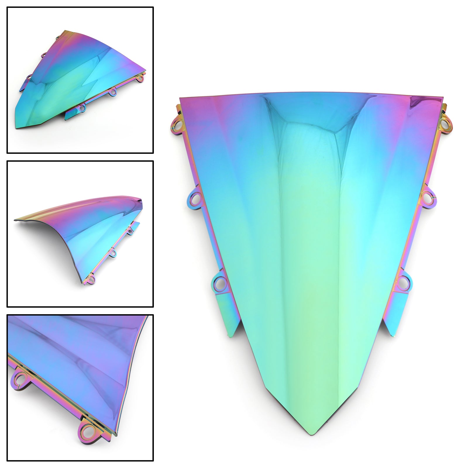 1 Piece Motorcycle ABS Windscreen Windshield for Honda CBR500R (2016-2018) - Universal Fit, Durable Protection for Enhanced Riding Comfort & Style | Perfect for Highway Cruising & Daily Commutes