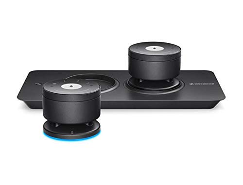 Renewed Sennheiser TeamConnect Wireless Tray-M Set 507430 - Premium Conference Microphone System for Business Meetings & Webinars | Ideal for Boardrooms, Conference Calls & Remote Collaboration