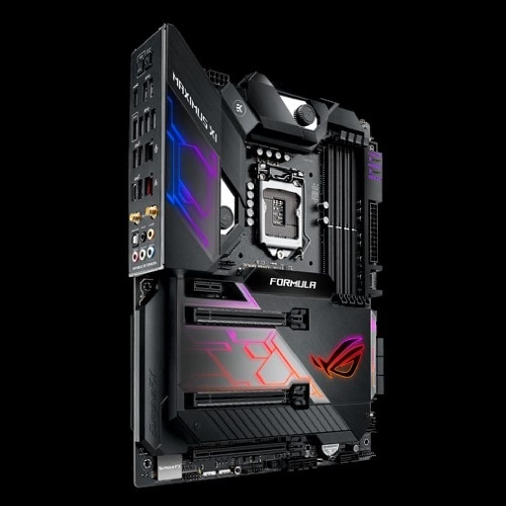 ASUS ROG Maximus XI Formula Z390 ATX Gaming Motherboard - LGA 1151 Socket, DDR4, WiFi, 3-Year Warranty - Perfect for High-End PC Builds & Extreme Gaming Rigs