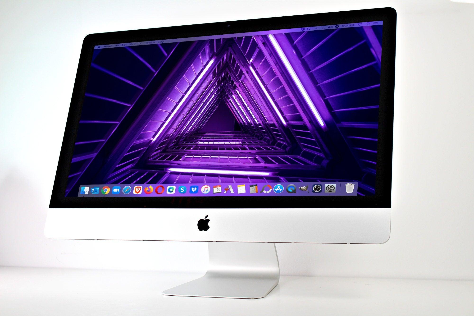 2015 Apple iMac 27-inch Desktop Computer - Intel Core i5 3.2GHz, 8GB RAM, 1TB HDD, AMD Radeon R9 M380 Graphics (Silver) - Perfect for Home Office, Graphic Design & Video Editing