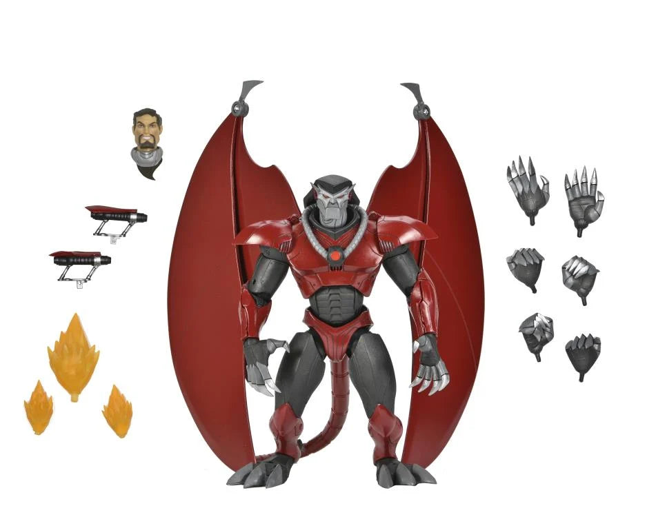 Disney's Gargoyles Armored Xanatos Ultimate Action Figure - Collectible Toy for Fans, Display & Play | Perfect for Gargoyles Collectors & Action Figure Enthusiasts
