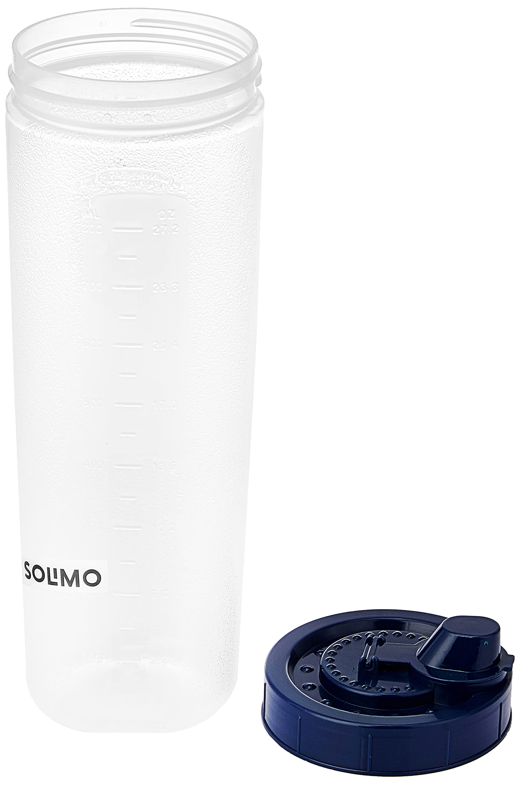 Solimo 1 Liter Dark Blue Plastic Oil Dispenser Bottle - Leak-Proof, Durable & Easy to Use - Perfect for Kitchen, Restaurants & Meal Prep (Set of 1)