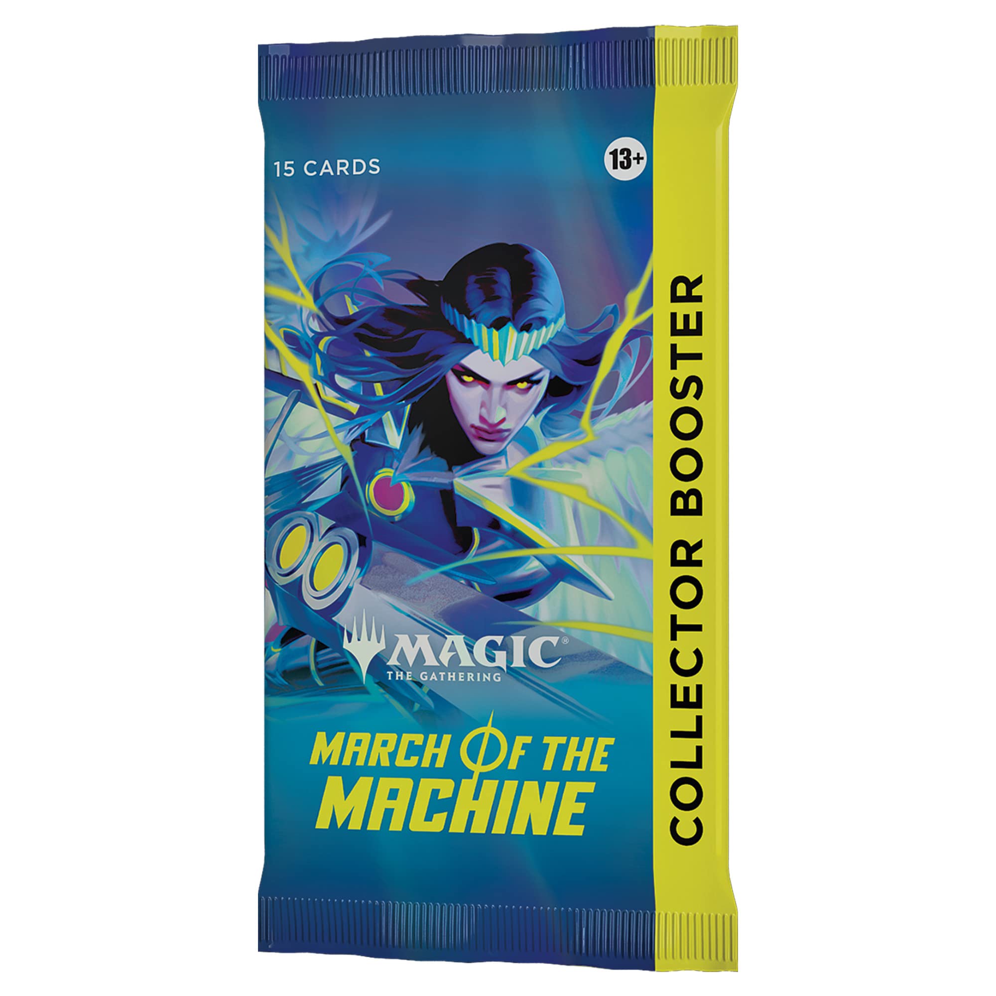 Magic: The Gathering March of the Machine Collector Booster Pack - 15 MTG Cards for Collectors & Players | Perfect for Tournaments, Deck Building & Gifts