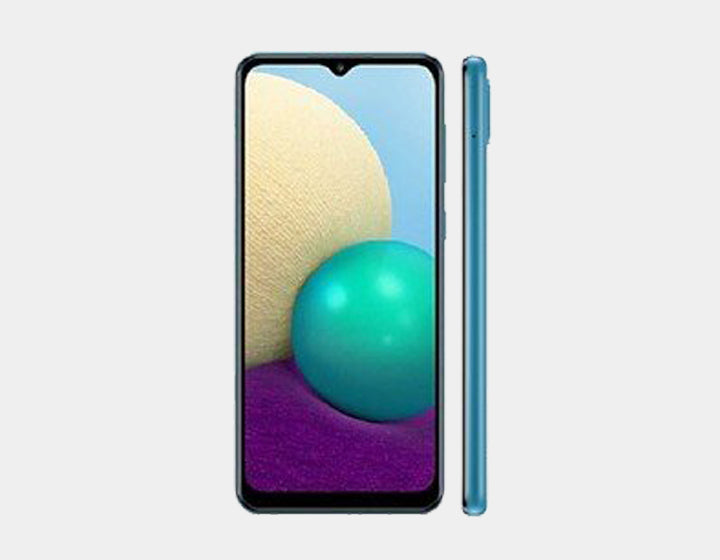 Samsung Galaxy A02 A022F/DS 32GB 3GB RAM Dual SIM Unlocked Smartphone - Blue | 4G LTE GSM Phone for Travel & Work | Perfect for Streaming, Gaming & Social Media